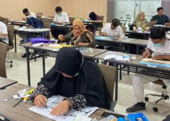Festival Ramadhan: Karyawan RSUD Dr. Iskak Beradu Kaligrafi Indah