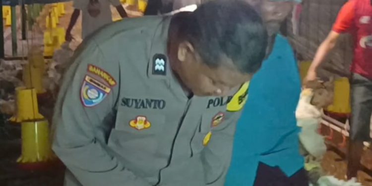 Bhabinkamtibmas Wates Pantau Hewan Ternak untuk Dukung Ketahanan Pangan