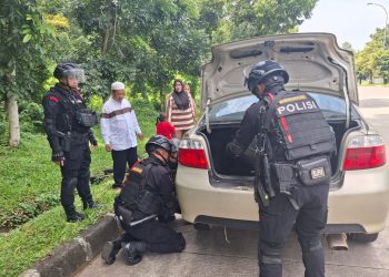 Patroli Mandiri Sat Brimob Polda Jabar Bantu Pemudik di Jalur Purwakarta –  Karawang Saat Operasi Ketupat Lodaya 2025