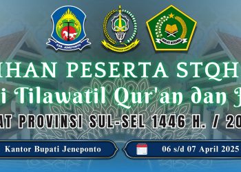 Pembukaan Pelatihan STQH XXIII Tingkat Provinsi Sulsel Resmi Dimulai Di Jeneponto