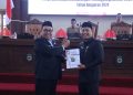Bupati Takalar Daeng Manye Serahkan Dokumen Laporan Keterangan Pertanggungjawaban Bupati Takalar Tahun 2024