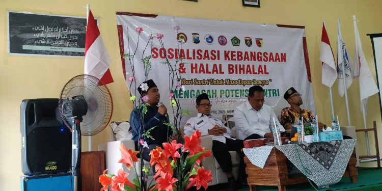 Tingkatkan Cinta Tanah Air, Densus 88 Sosialisasi Kebangsaan di Ponpes Ar Rohmah Ngawi