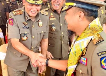Wakil Bupati Takalar Hadiri Apel Gelar Pasukan Satpol PP Tingkat Prov. Sulsel