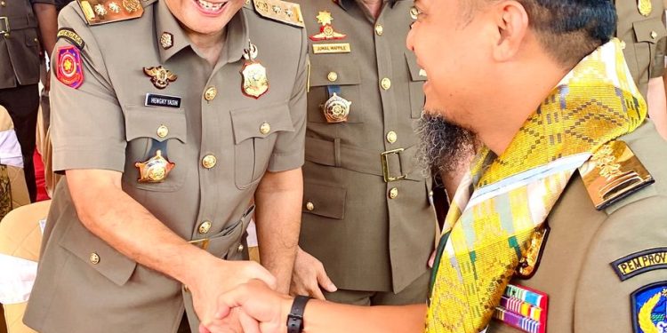 Wakil Bupati Takalar Hadiri Apel Gelar Pasukan Satpol PP Tingkat Prov. Sulsel