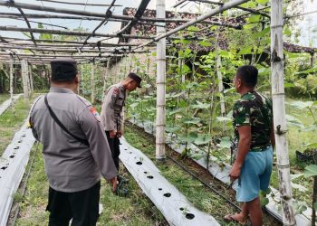 Polsubsektor Gerih Laksanakan Patroli P2B Dukung Program Ketahanan Pangan