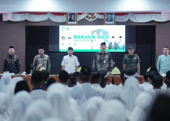 Gelar Bimbingan Manasik Haji, Wabup Jeneponto Islam Iskandar Harap Jamaah Ikuti Dengan Sungguh-Sungguh