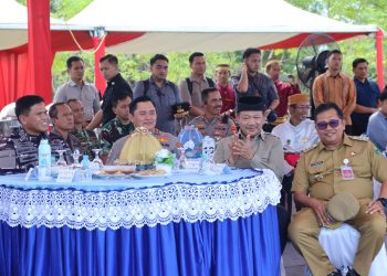 Perkuat Ketahanan Pangan, Bupati Dampingi Kunker KSAL dan Kabarharkam Polri di Takalar