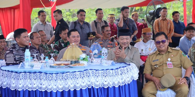 Perkuat Ketahanan Pangan, Bupati Dampingi Kunker KSAL dan Kabarharkam Polri di Takalar