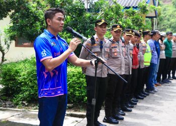 Polres Ngawi Sukses Amankan Kejurnas Triathlon Sesi II 2025 di Ngawi