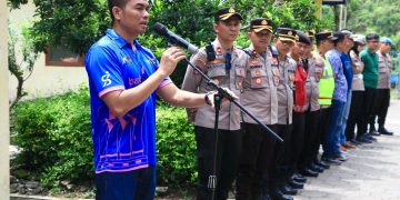 Polres Ngawi Sukses Amankan Kejurnas Triathlon Sesi II 2025 di Ngawi