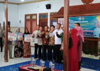 Bupati Tulungagung Hadiri Penyaluran BLT DD Tahap Dua di Desa Mulyosari berjalan lancar dan kondusif