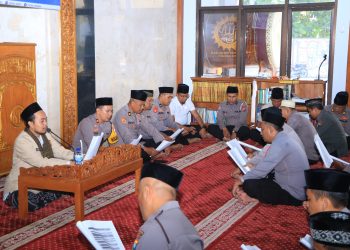 Polres Ngawi Laksanakan Binrohtal Untuk Penguatan Iman dan Taqwa