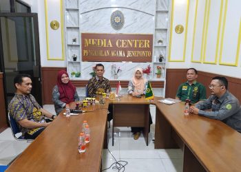 Pengadilan Agama Jeneponto Dan Dinas Kominfo Jalin Kerjasama Strategis Untuk Publikasi Dan Informasi