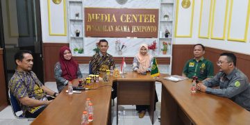 Pengadilan Agama Jeneponto Dan Dinas Kominfo Jalin Kerjasama Strategis Untuk Publikasi Dan Informasi
