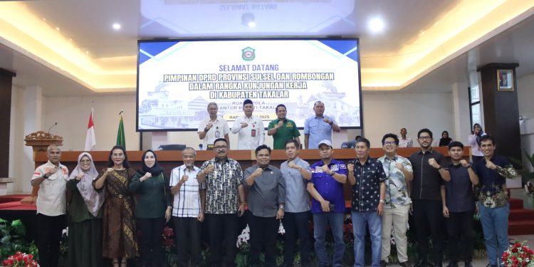 Wabup Takalar Terima Kunjungan Kerja Badan Anggaran (Banggar) DPRD Prov. Sulsel