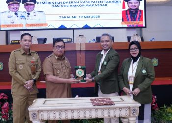 Pemkab Takalar Teken MoU dengan STIE AMKOP Makassar