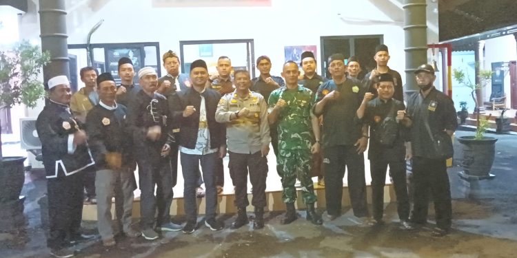 Paguyuban Pencak Silat di Geneng Ikut Jaga Ngawi