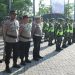 Polres Nganjuk Gelar Apel Pasukan dan Patroli Skala Besar Amankan Malam Takbiran Idul Adha 1446 H