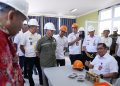 Dukung Potensi Takalar, Bupati Takalar Berkunjung ke Pabrik Pakan Udang