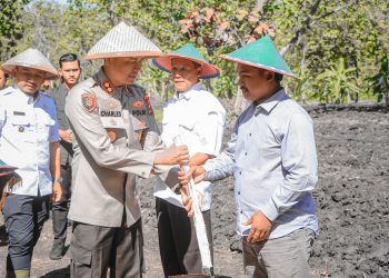 Dukung Swasembada Pangan 2025, Polres Bersama Forkopimda Ngawi Tanam Jagung