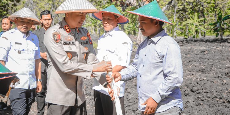 Dukung Swasembada Pangan 2025, Polres Bersama Forkopimda Ngawi Tanam Jagung