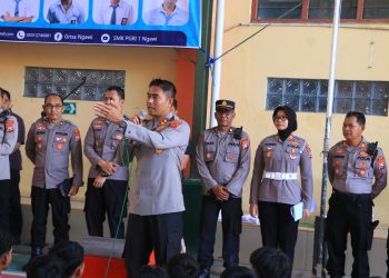 Kapolres Beri Motivasi Para Siswa Grisa Ngawi