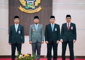 Bupati Bantaeng Uji Nurdin Hadiri Pengukuhan Kepala Perwakilan BPKP Sulawesi Selatan