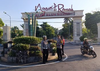 Jaga Keselamatan Bersama di Ops Patuh, Polres Ngawi Gaktur Lalin dan Imbau Pengguna Jalan Raya