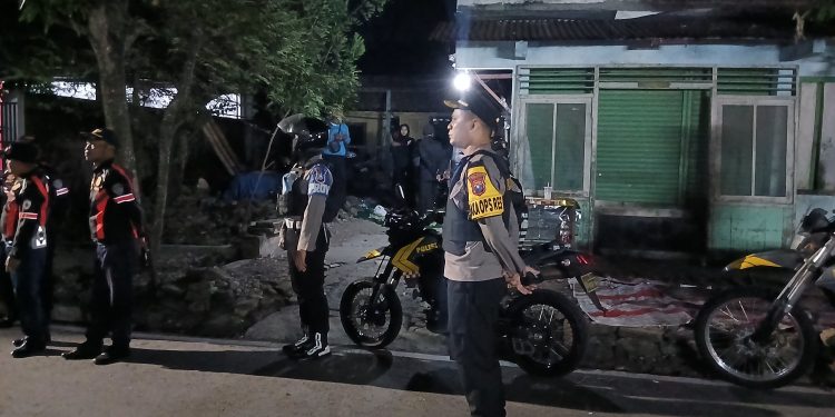 230 Personel Polres Ngawi Amankan Pengesahan Warga Tingkat I PSHT