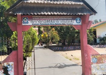 Kepala UPT SDN 17 Turatea Benahi Sarana Di Sekolah