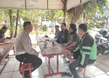 Polres Ngawi Ajak Ojol Dukung Patuh Ops Semeru 2025