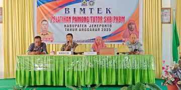 Disdikbud Jeneponto Gelar Bimtek Pelatihan Pamong, Tutor SKB dan PKBM Tahun Anggaran 2025
