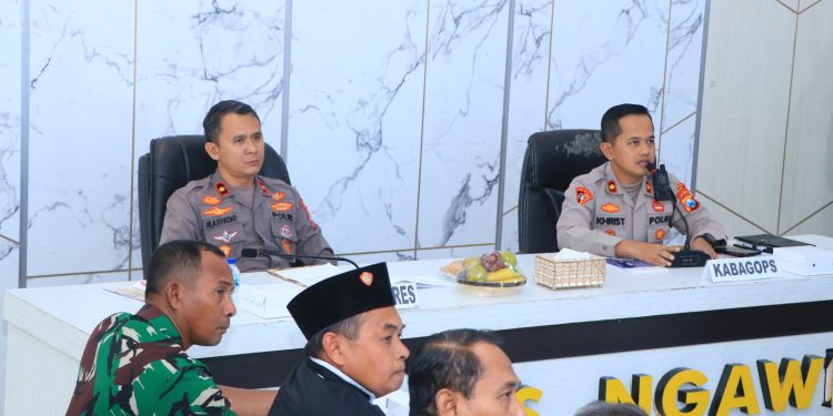 Pastikan Giat Pengesahan IKSPI Kera Sakti di Madiun Aman, Polres Ngawi Gelar Rakor Antar Instansi