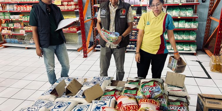 Satgas Pangan Polres Ngawi Cek Peredaran Beras