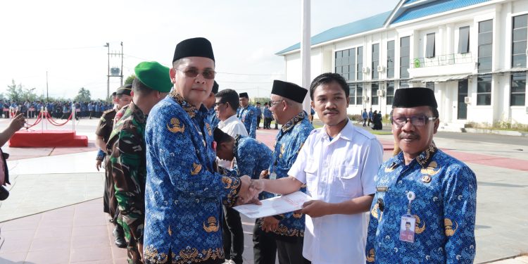 Wakil Bupati Takalar Hadiri Upacara Hari Kesadaran Nasional Tingkat Kab. Takalar