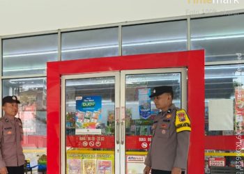 Polsek Sine Gelar Patroli Obyek Vital Wujudkan Ngawi Kondusif