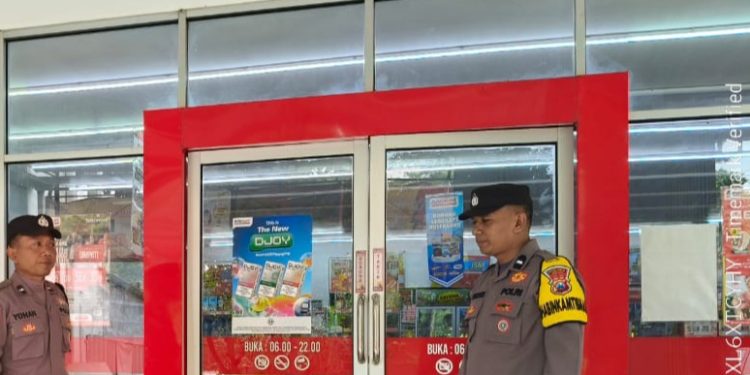 Polsek Sine Gelar Patroli Obyek Vital Wujudkan Ngawi Kondusif