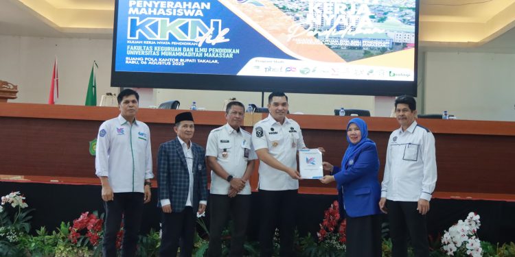 Sekda Takalar Terima Mahasiswa Kuliah Kerja Nyata (KKN) Universitas Muhammadiyah Makassar