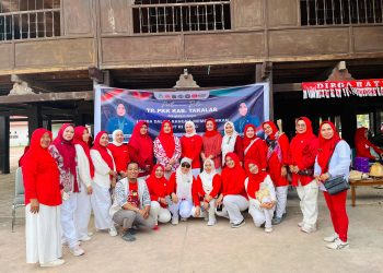 Pertemuan Rutin TP PKK Kabupaten Takalar Dirangkaikan dengan Lomba dalam Rangka Memeriahkan HUT RI ke-80