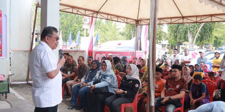 Pelayanan Kesehatan Khitanan Massal dan Donor Darah Warnai Perayaan Hari Kemerdekaan ke-80 RI