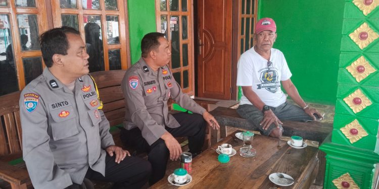 Jaga Harkamtibmas di Kwadungan, Polisi Ngawi Laksanakan Patroli Dialogis