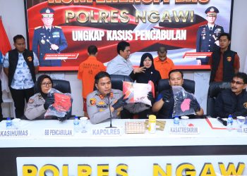 Polres Ngawi Amankan Pelaku Rudapaksa Siswi, Modus Obati Korban yang Tak Mau Sekolah