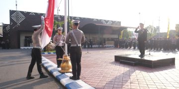 Polres Ngawi Gelar Upacara HUT RI Ke-80 Berlangsung Khidmat