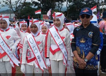 UPT SDN 13 Rumbia Raih juara 1 Lomba Gerak Jalan Indah