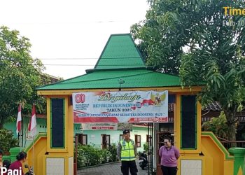 Ciptakan Kamseltibcarlantas di Gerih, Polisi Ngawi Laksanakan Pengaturan Pagi