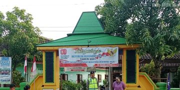 Ciptakan Kamseltibcarlantas di Gerih, Polisi Ngawi Laksanakan Pengaturan Pagi