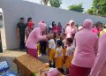 Pengurus Yayasan Kemala Bhayangkari Cabang Nganjuk Gelar Pemberian Vitamin A untuk Siswa TK Kemala Bhayangkari 50.