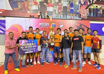 Sukses Satresnarkoba Polres Ngawi Gelar Kejuaraan Bola Volly Adipati Kertonegoro Cup 2025