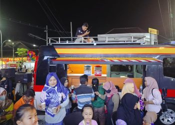 Satbinmas Polres Ngawi Hadirkan Pojok Kamtibmas di NSC 2025