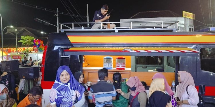 Satbinmas Polres Ngawi Hadirkan Pojok Kamtibmas di NSC 2025
